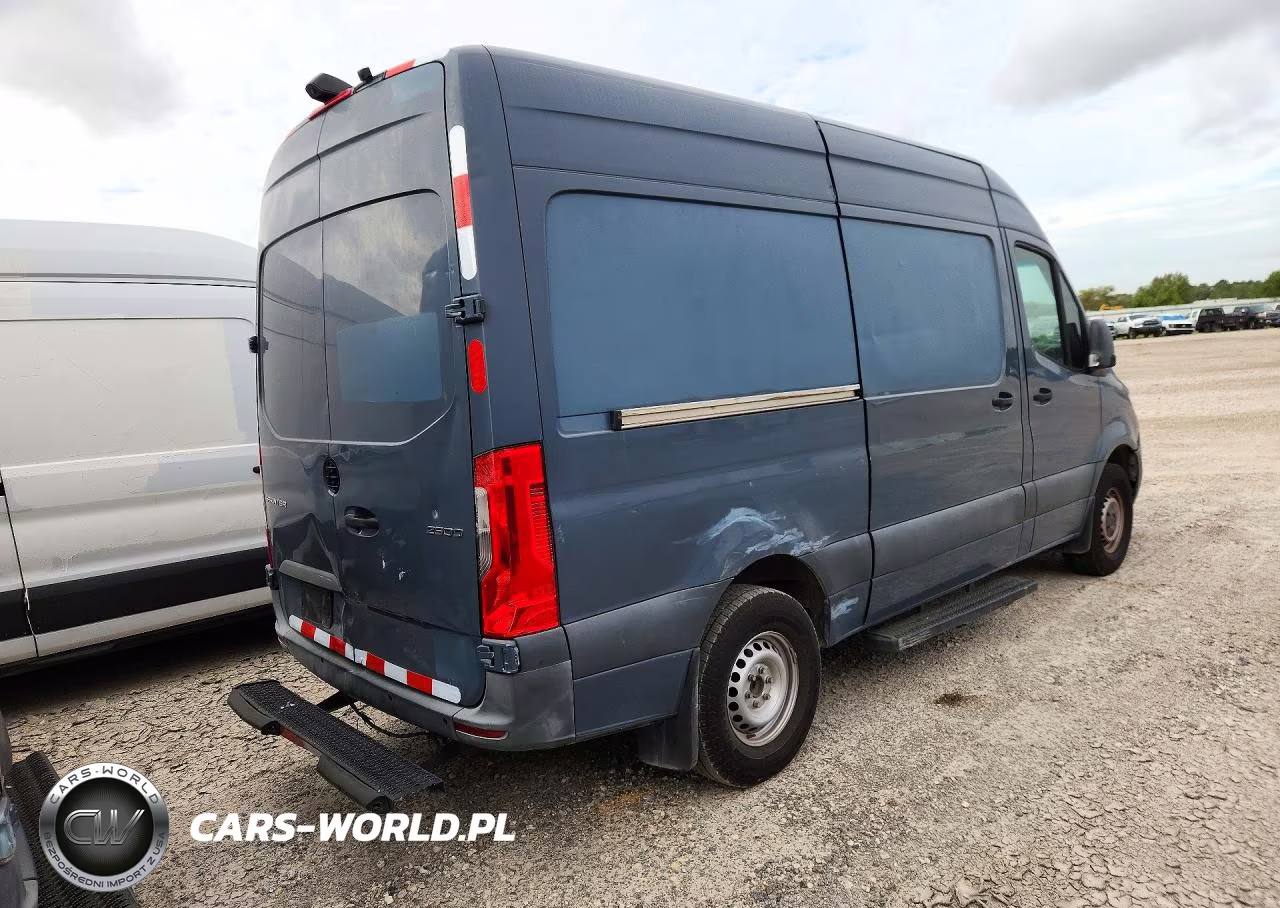 2019 Mercedes-Benz Sprinter 2500-3500 Delivery Van VIN:WD4PF0CD5KP104978 - 3