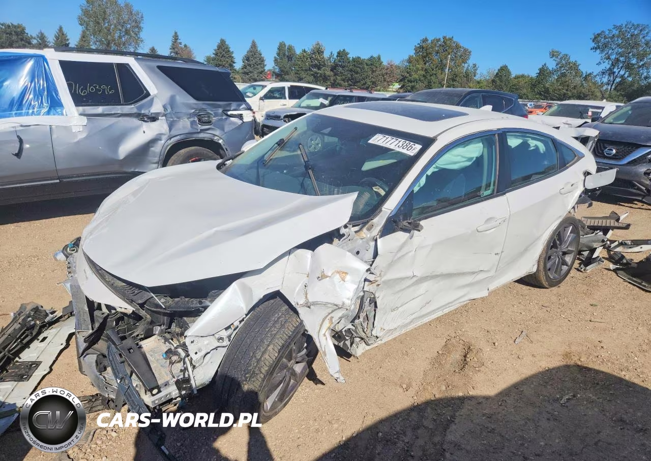 2019 Honda Civic Exl VIN:19XFC1F76KE004737 - 1