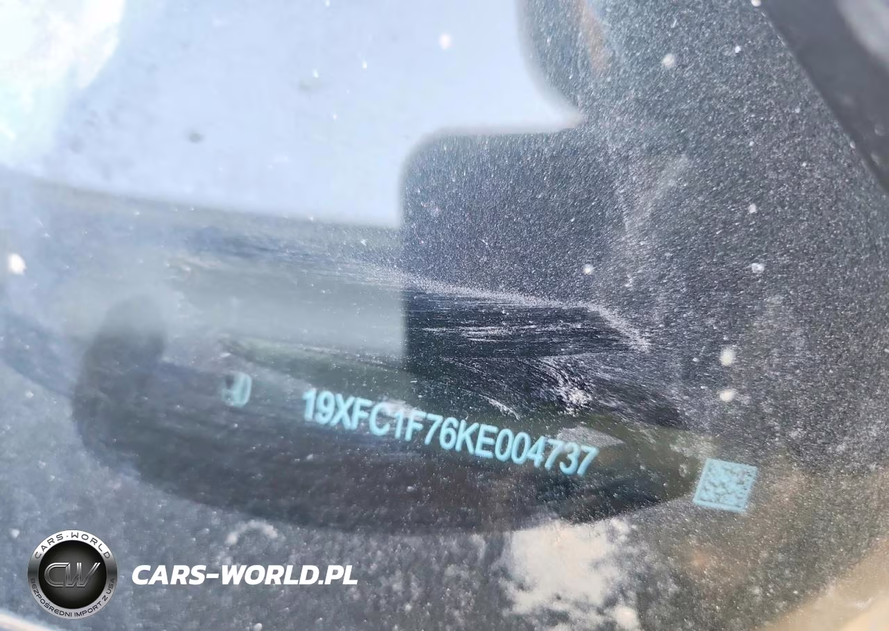2019 Honda Civic Exl VIN:19XFC1F76KE004737 - 13