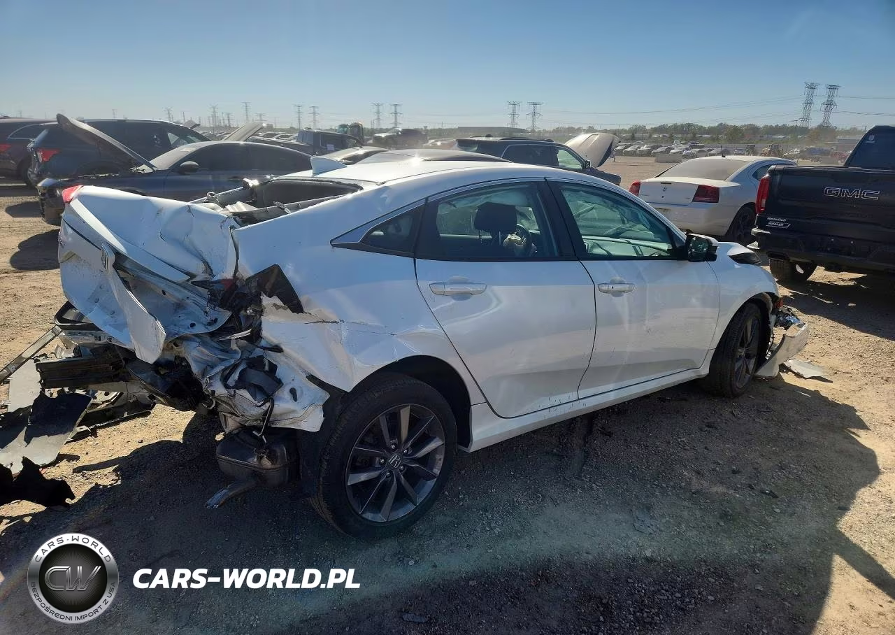 2019 Honda Civic Exl VIN:19XFC1F76KE004737 - 3