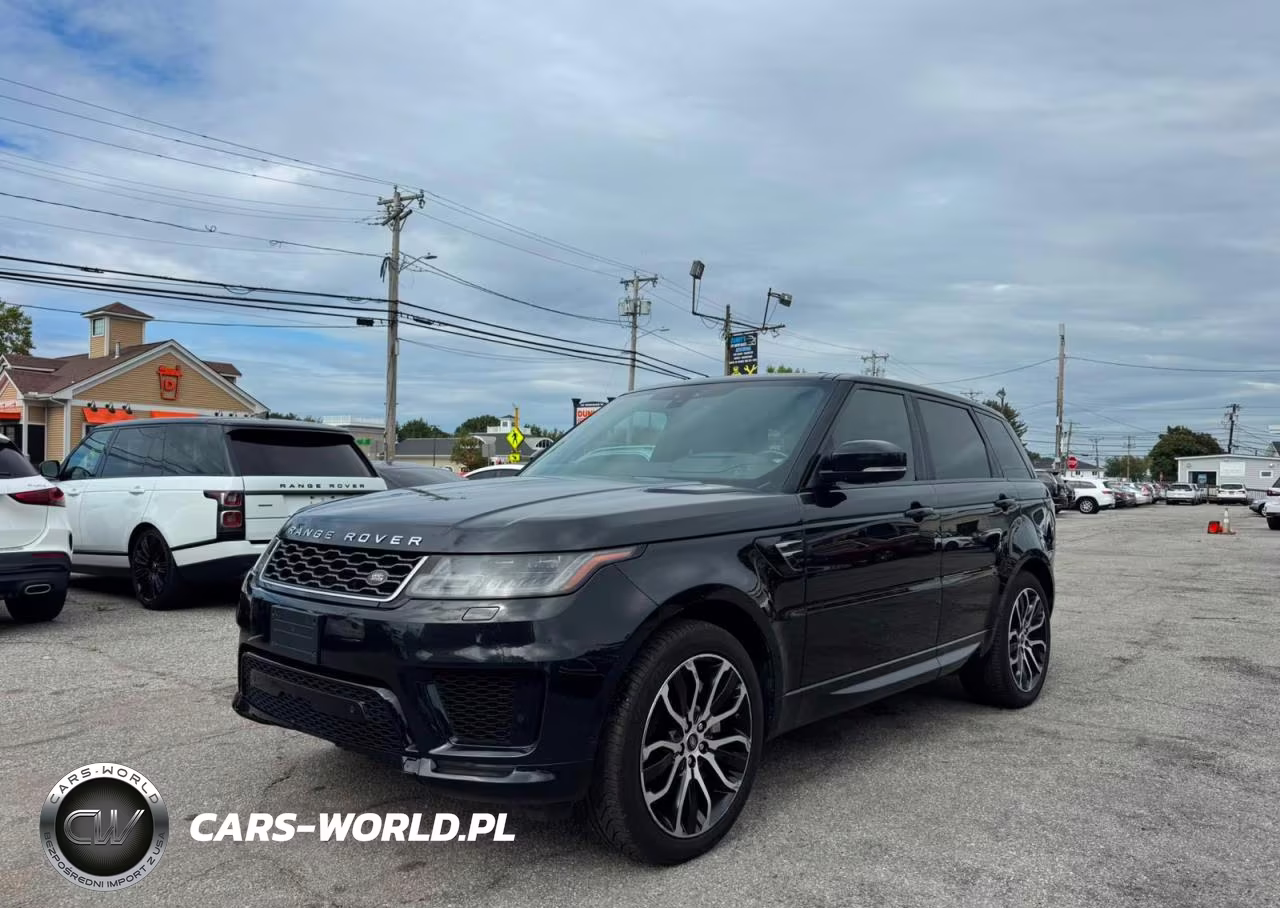 2020 Land Rover Range Rover Sport Hse VIN:SALWR2SU2LA883697 - 2
