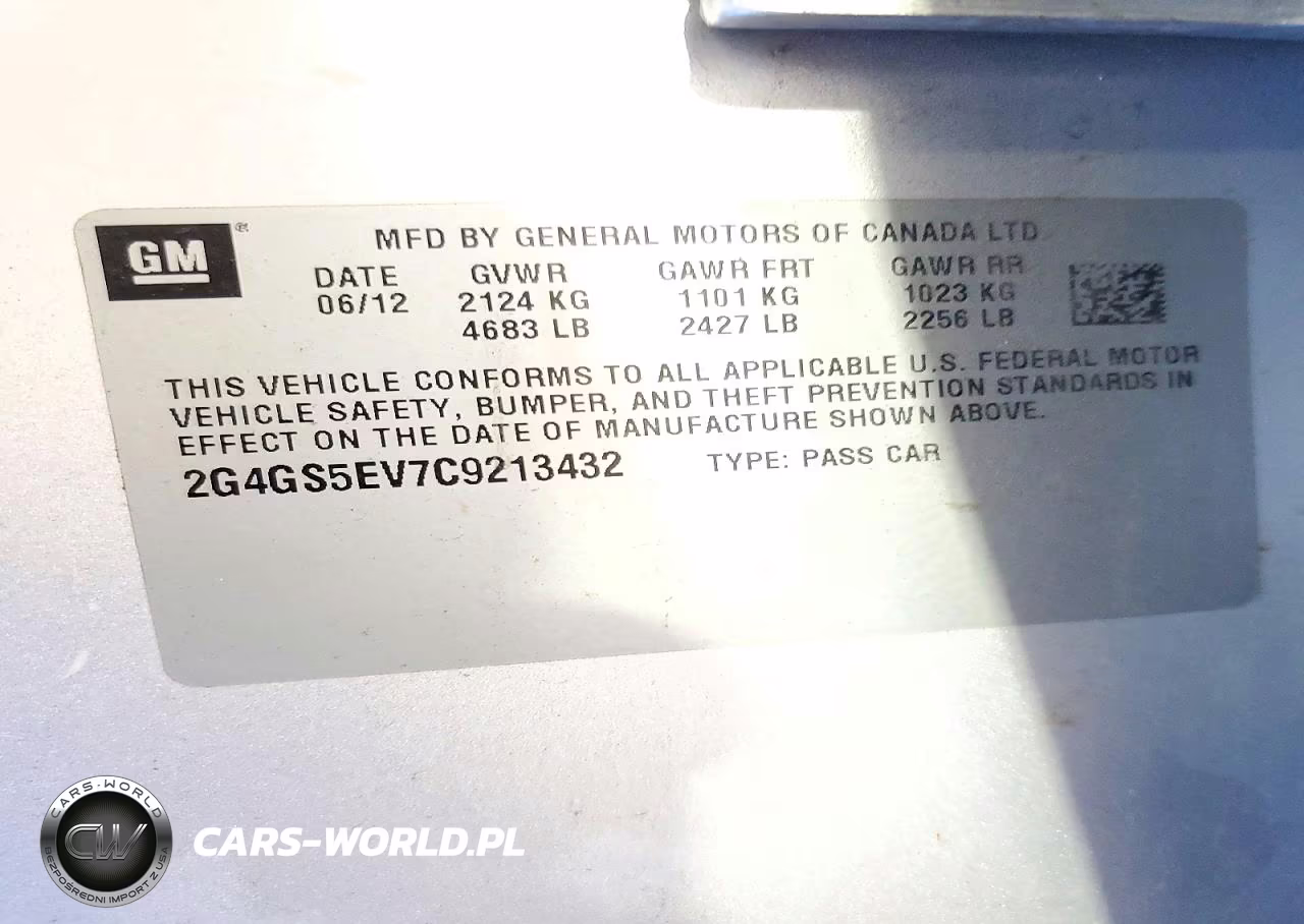 2012 Buick Regal Premium VIN:2G4GS5EV7C9213432 - 12