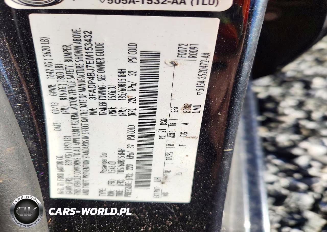 2014 Ford Fiesta Se VIN:3FADP4BJ7EM153432 - 12