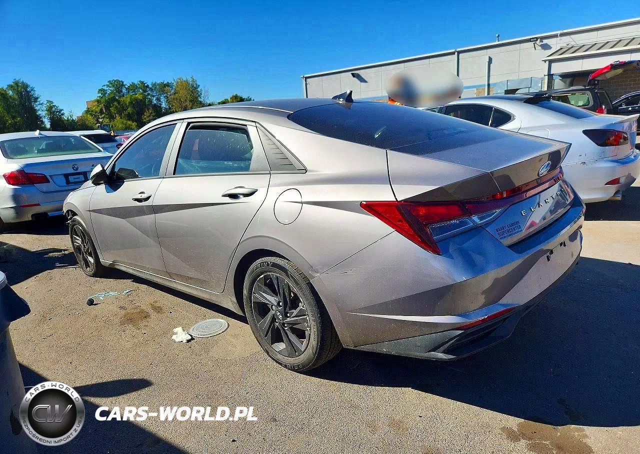 2021 Hyundai Elantra Sel VIN:KMHLM4AG7MU212828 - 2