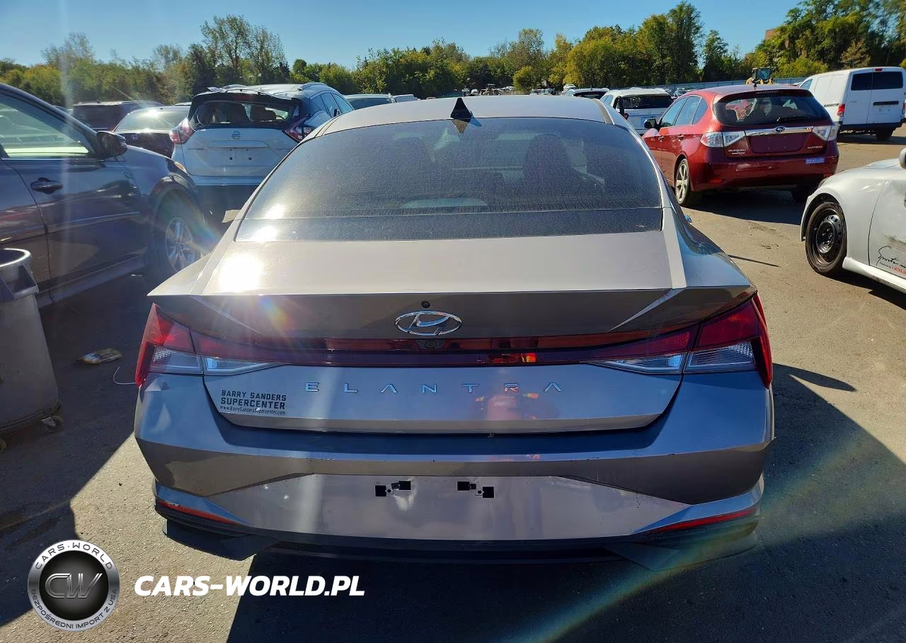2021 Hyundai Elantra Sel VIN:KMHLM4AG7MU212828 - 6