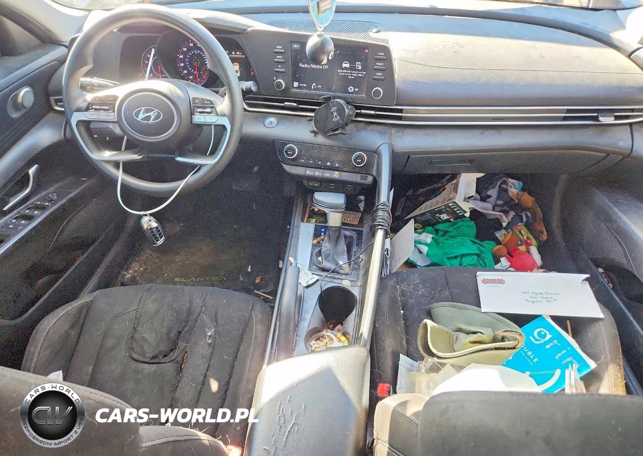 2021 Hyundai Elantra Sel VIN:KMHLM4AG7MU212828 - 8