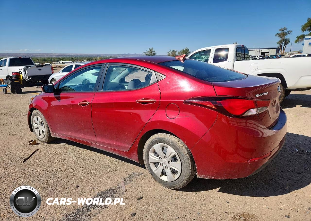 2016 Hyundai Elantra Se VIN:5NPDH4AE0GH705714 - 2