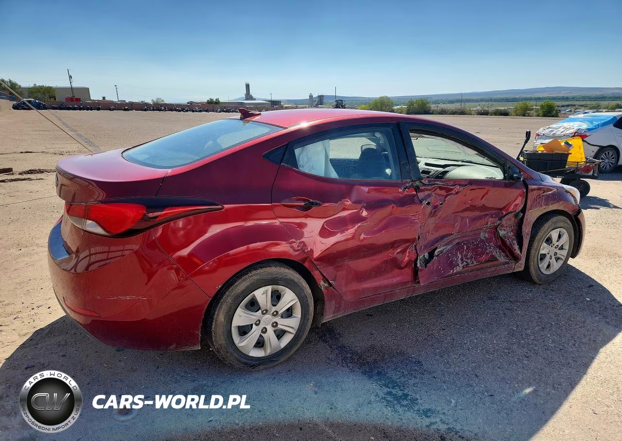 2016 Hyundai Elantra Se VIN:5NPDH4AE0GH705714 - 3