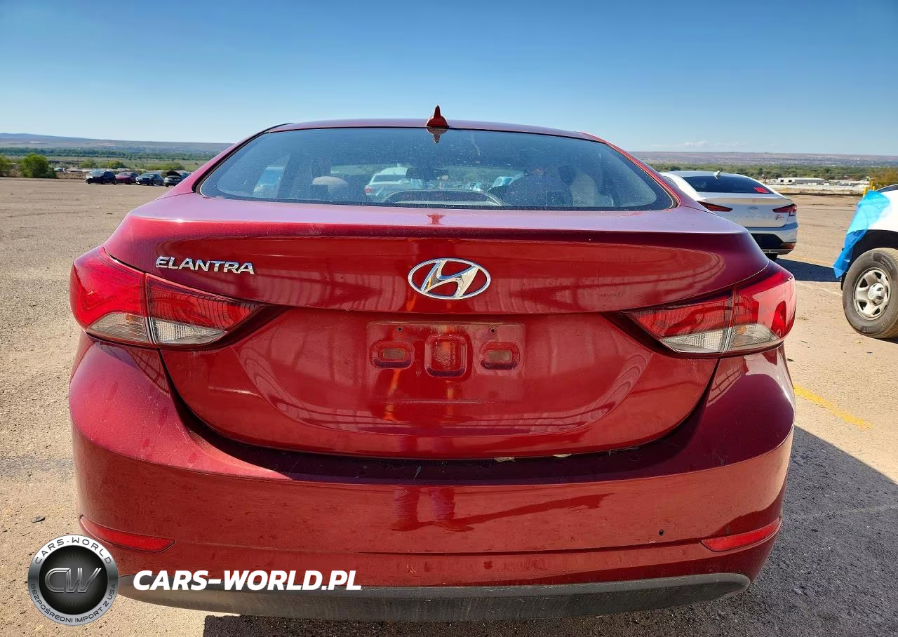 2016 Hyundai Elantra Se VIN:5NPDH4AE0GH705714 - 6