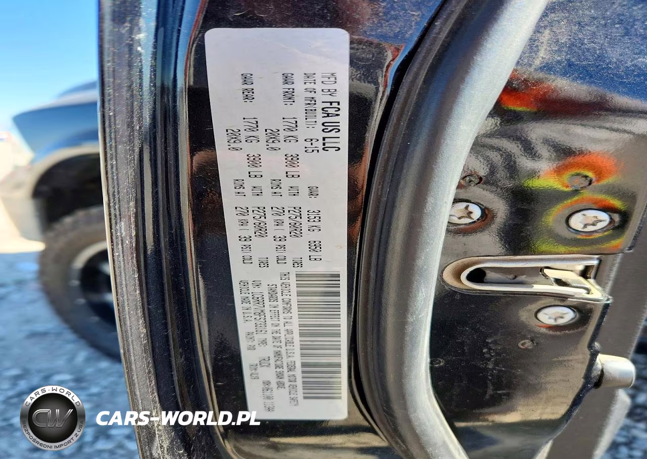 2015 Ram 1500 Laramie VIN:1C6RR7VM8FS733161 - 12