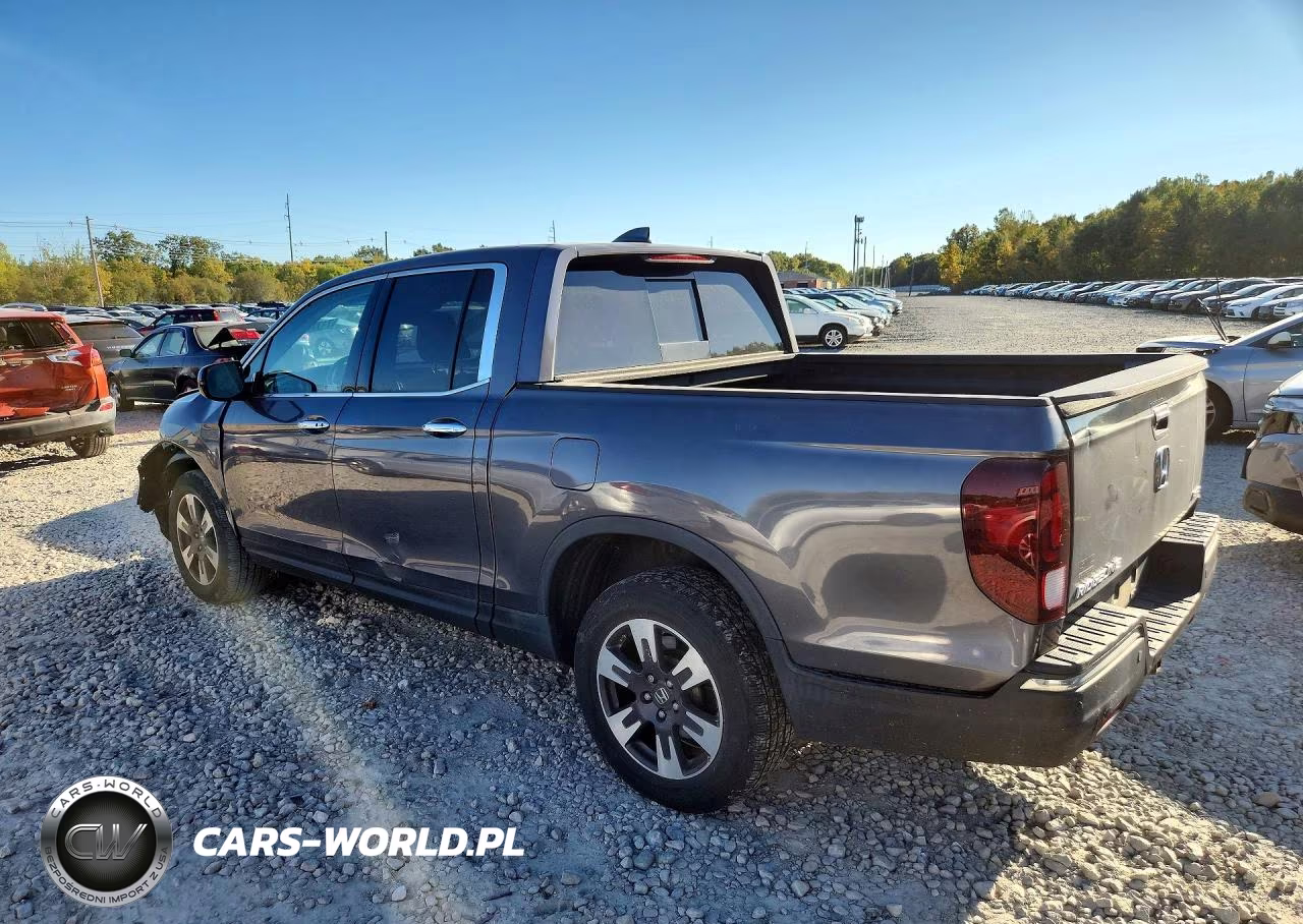 2019 Honda Ridgeline Rtl VIN:5FPYK3F7XKB035370 - 2