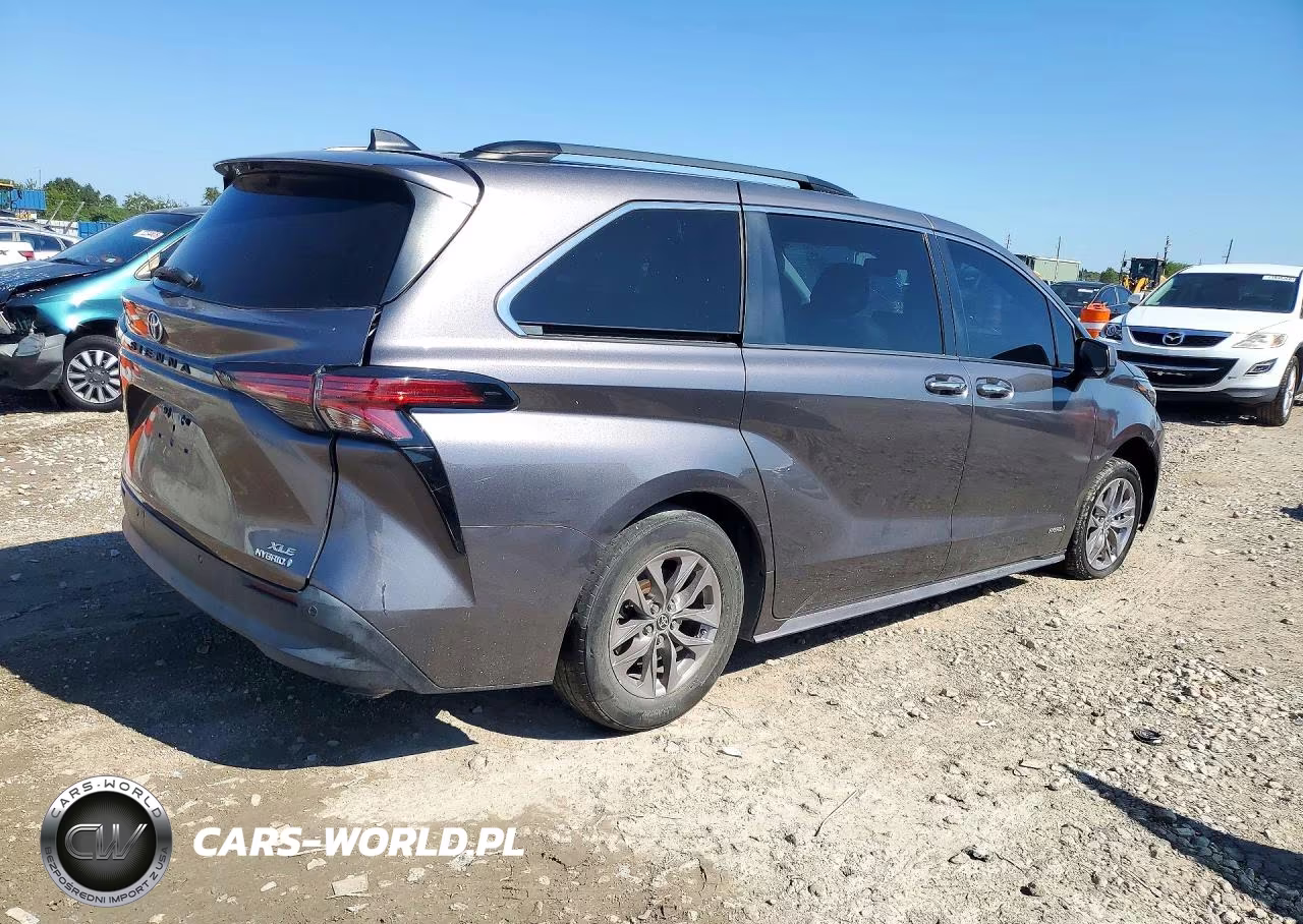 2021 Toyota Sienna Xle VIN:5TDYRKEC8MS013850 - 3