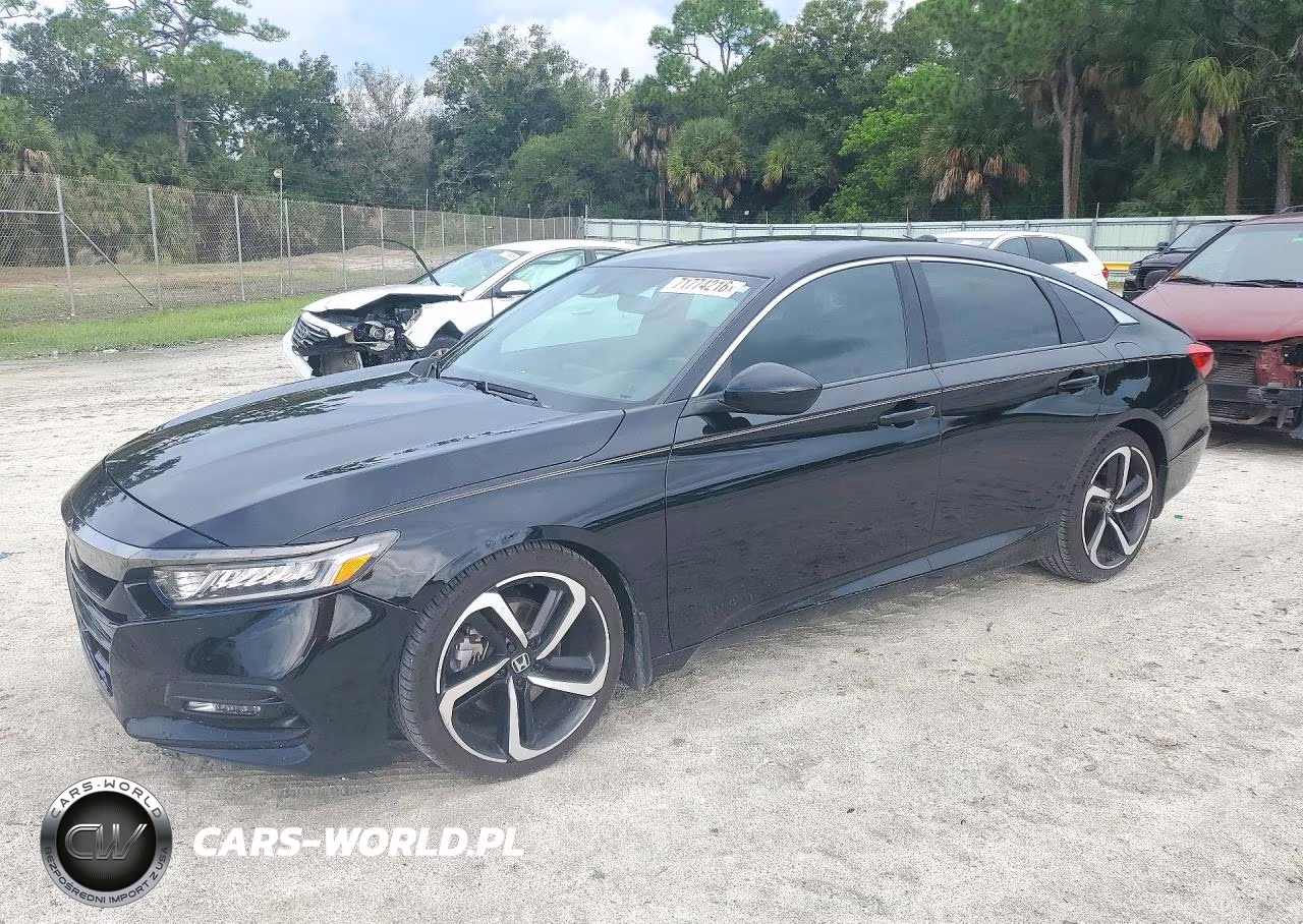 2018 Honda Accord Sport VIN:1HGCV1F38JA133138 - 1