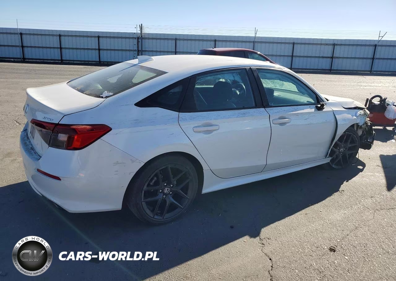 2022 Honda Civic Sport VIN:2HGFE2F51NH563038 - 3