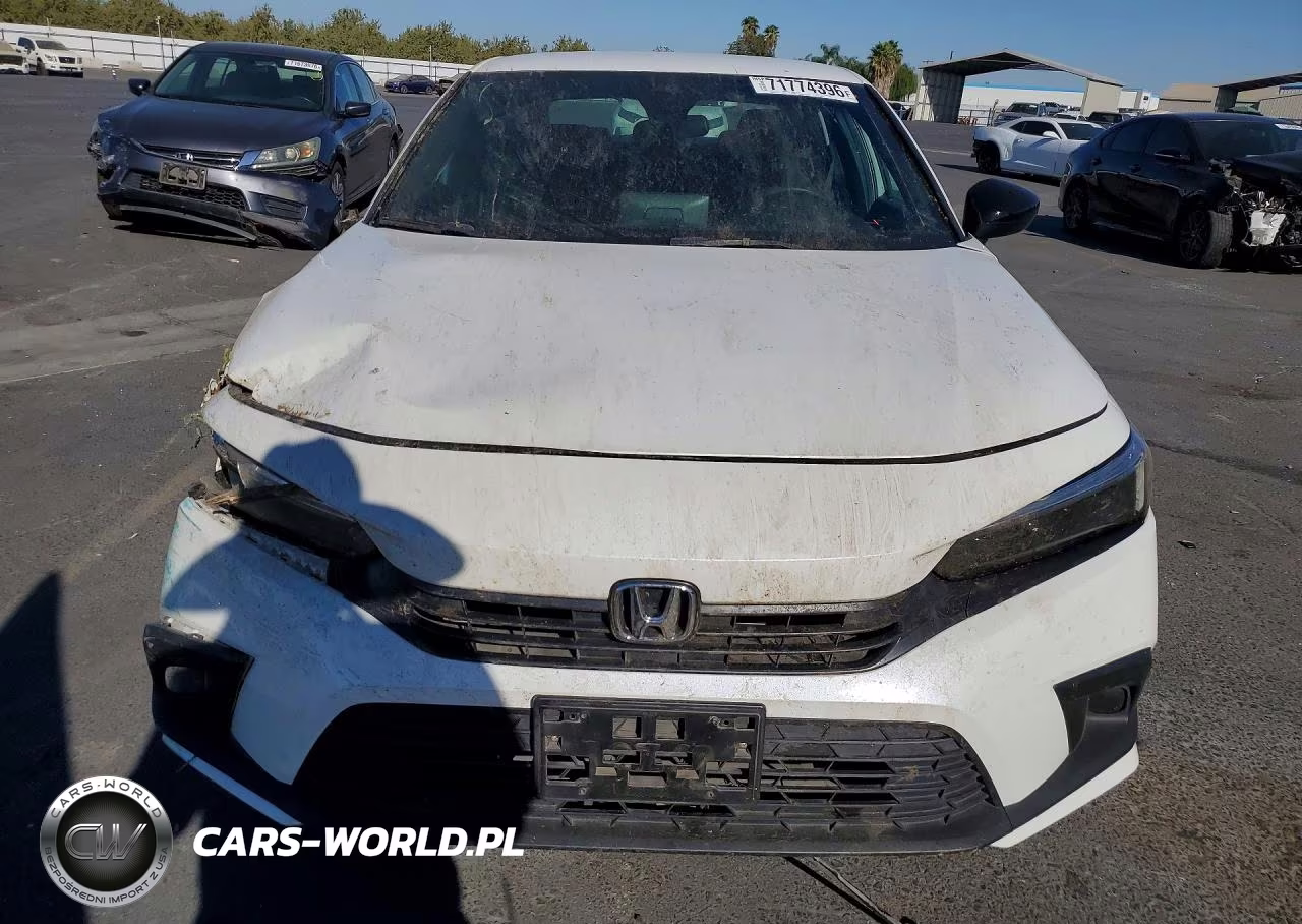 2022 Honda Civic Sport VIN:2HGFE2F51NH563038 - 5
