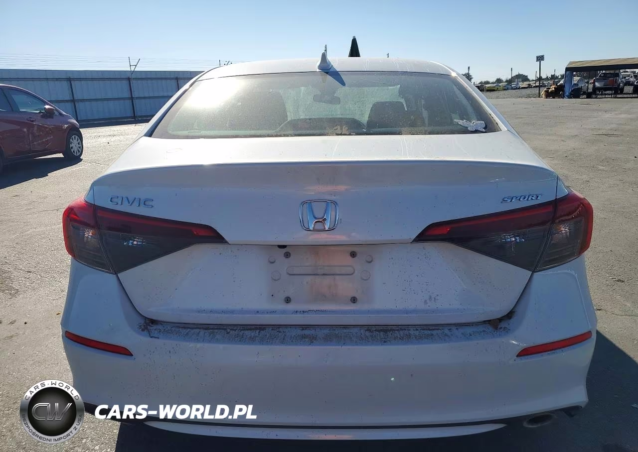 2022 Honda Civic Sport VIN:2HGFE2F51NH563038 - 6