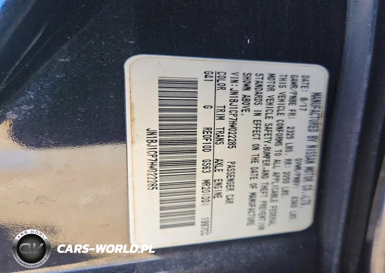2017 Nissan Rogue Sport Sv VIN:JN1BJ1CP7HW022285 - 13