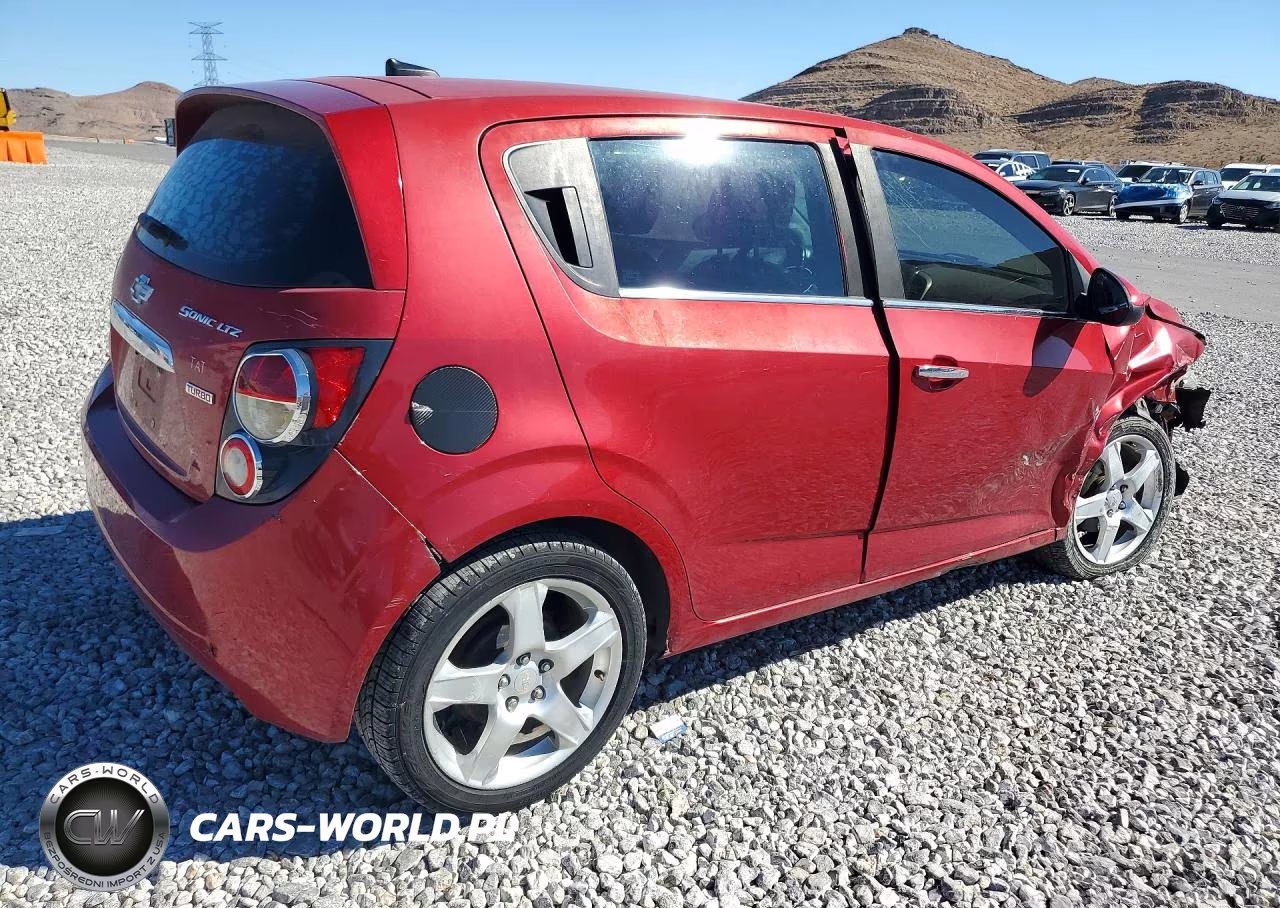 2014 Chevrolet Sonic Ltz VIN:1G1JE6SB6E4219593 - 3