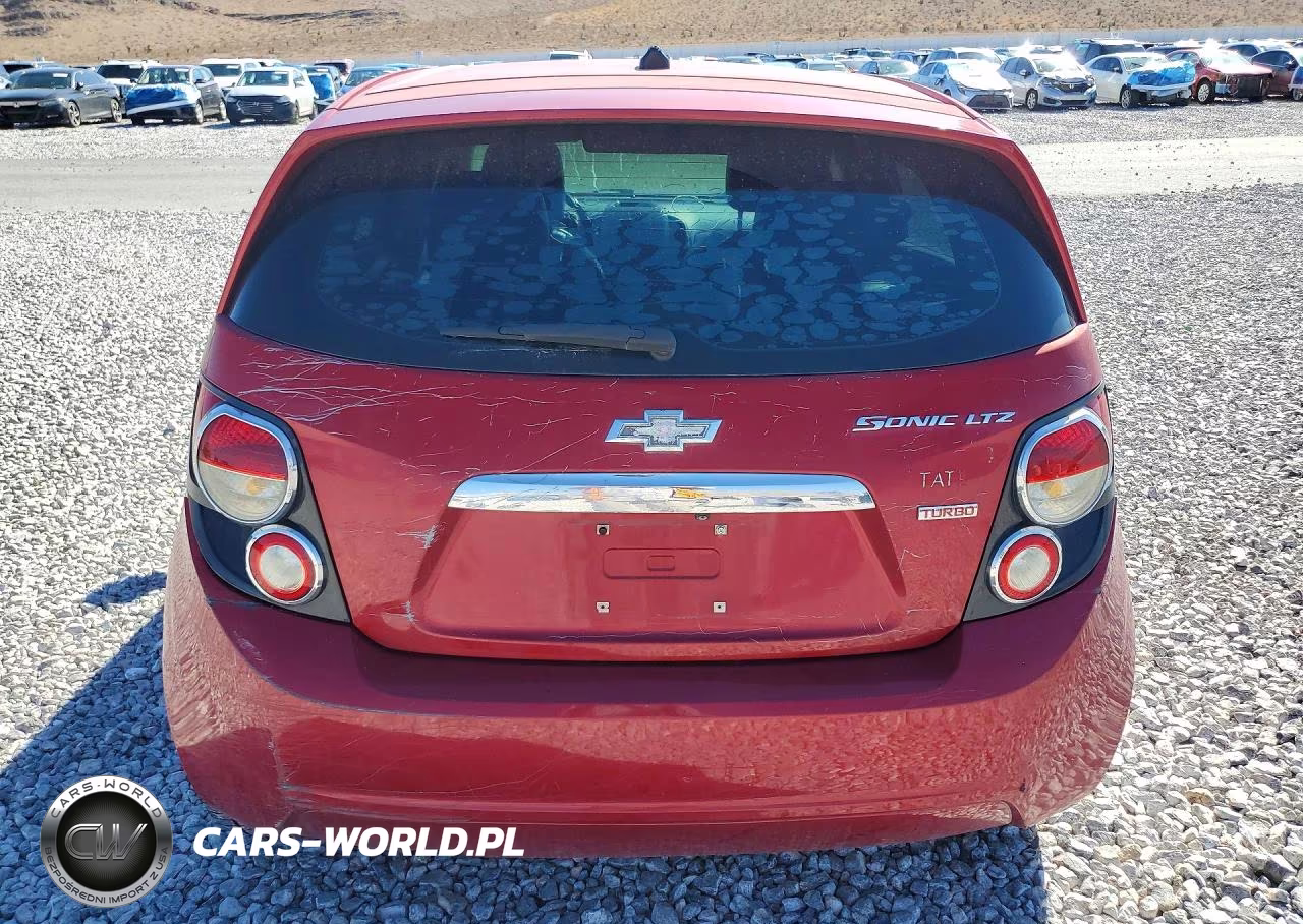 2014 Chevrolet Sonic Ltz VIN:1G1JE6SB6E4219593 - 6