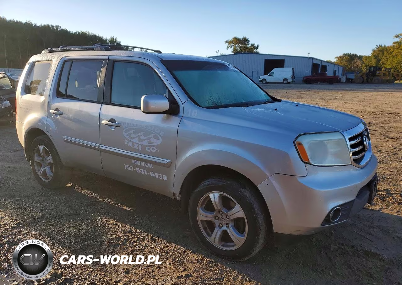 2013 Honda Pilot Exl VIN:5FNYF4H53DB040427 - 4