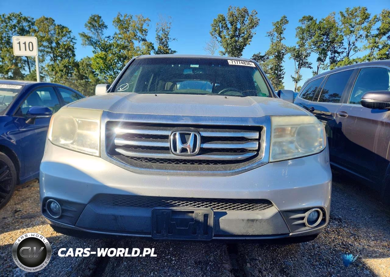 2013 Honda Pilot Exl VIN:5FNYF4H53DB040427 - 5