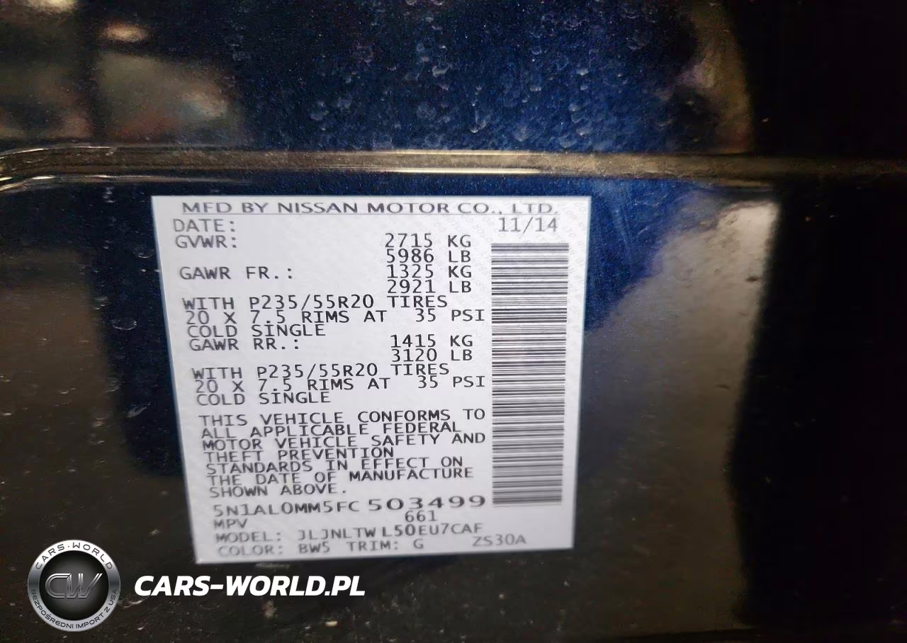 INFINITI QX60 VIN:5N1AL0MM5FC503499 - 13