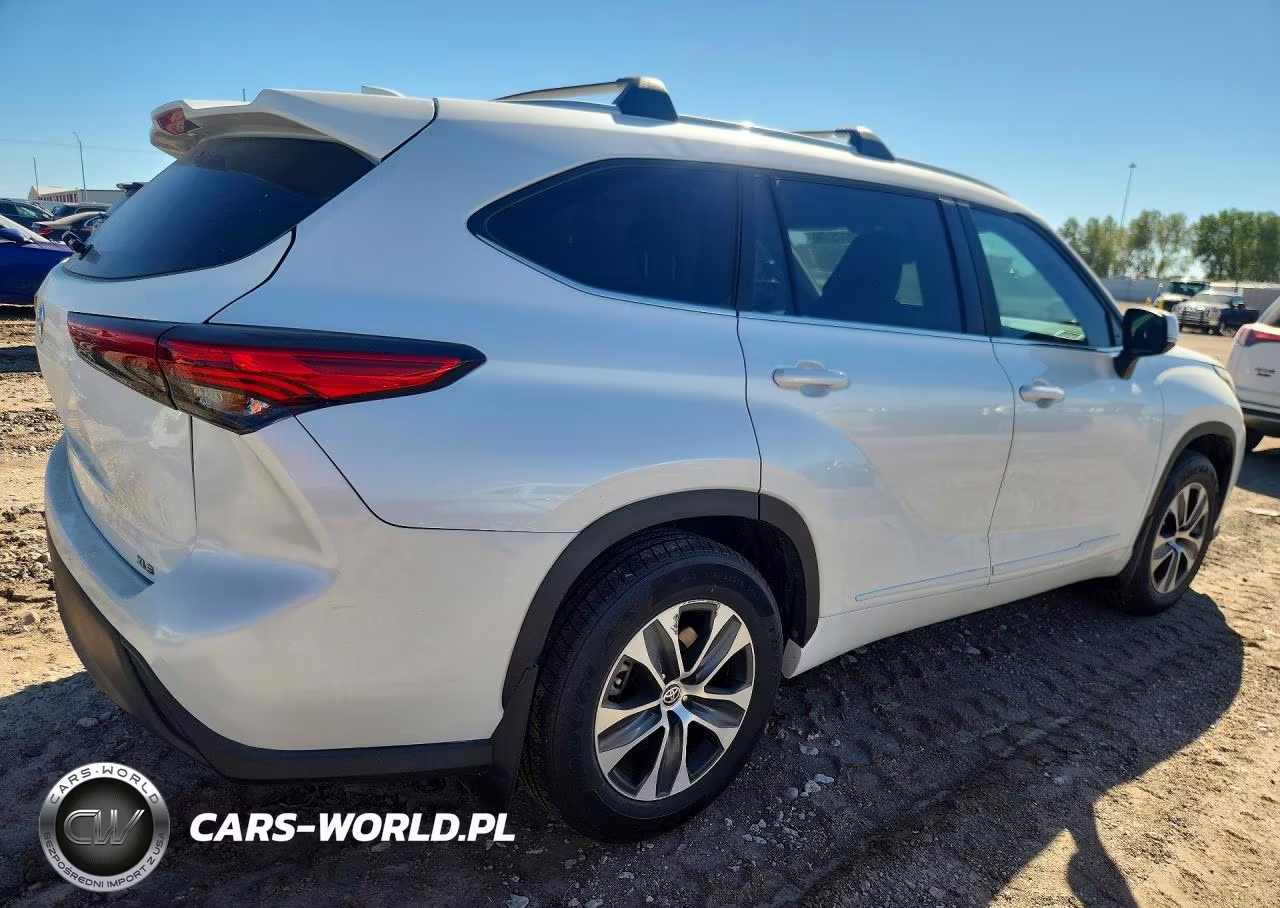 2023 TOYOTA HIGHLANDER HYBRID PLATINUM-HYBRID XLE VIN:5TDKARAH3PS521896 - 3