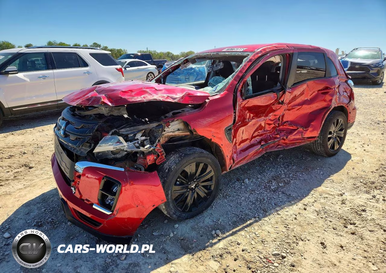 2021 Mitsubishi Outlander Sport Es VIN:JA4APUAU1MU001045 - 1