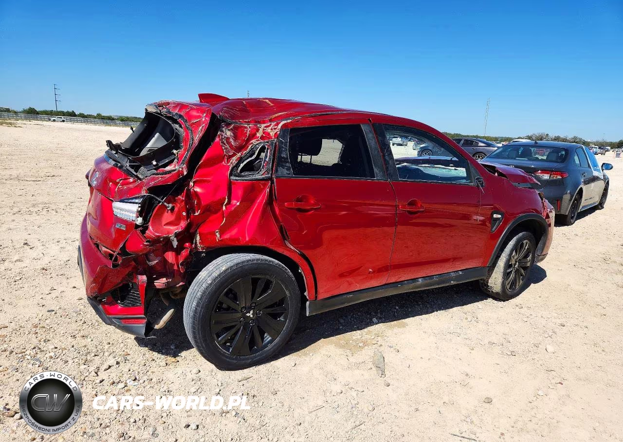2021 Mitsubishi Outlander Sport Es VIN:JA4APUAU1MU001045 - 3