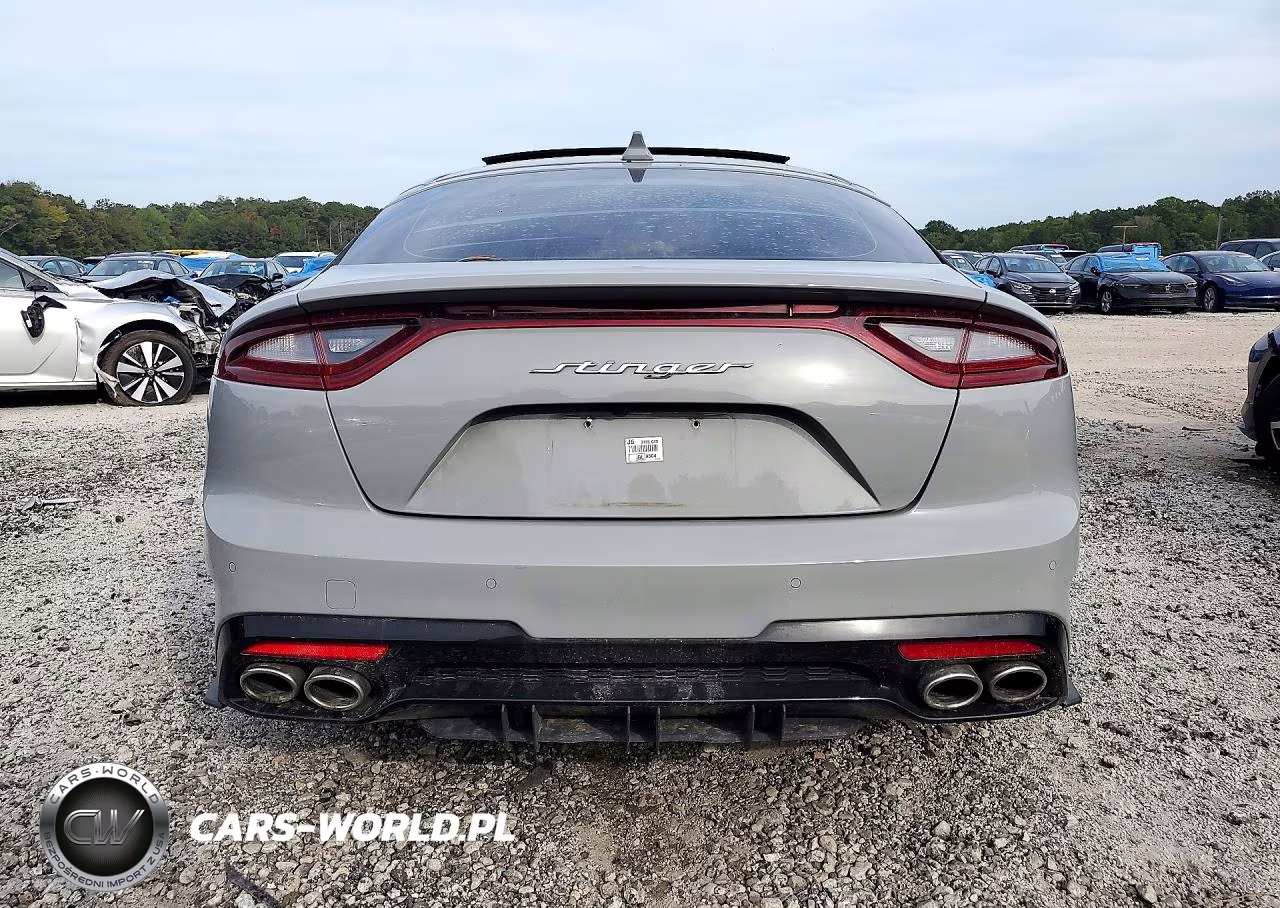 2021 Kia Stinger Gt-Line VIN:KNAE15LA1M6093776 - 6