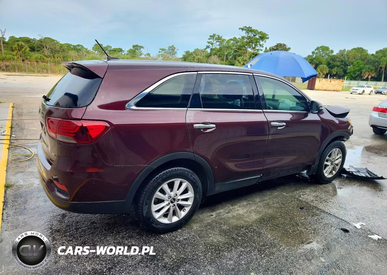 2019 Kia Sorento Lx VIN:5XYPG4A39KG452875 - 3