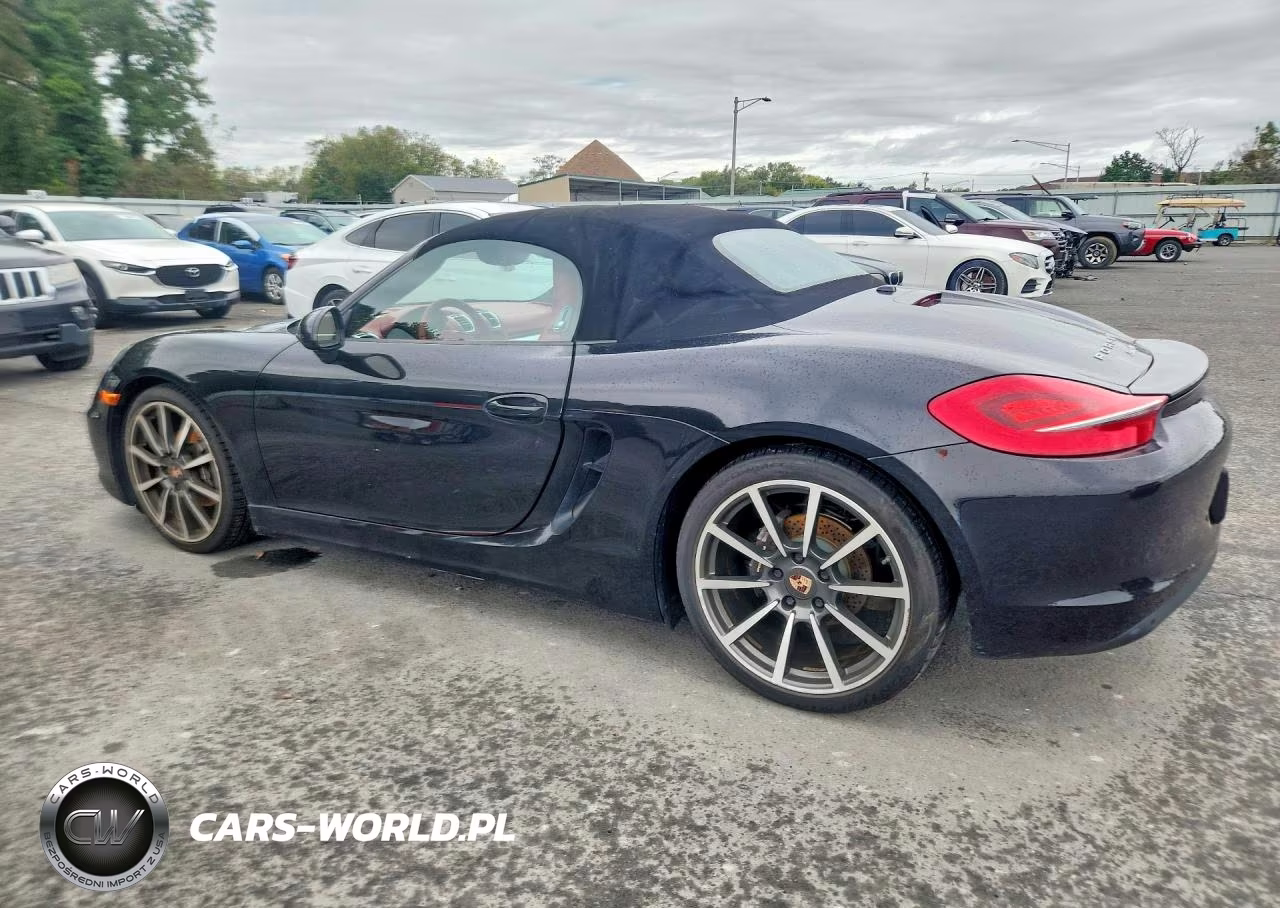 2014 Porsche Boxster VIN:WP0CA2A80EK120208 - 2
