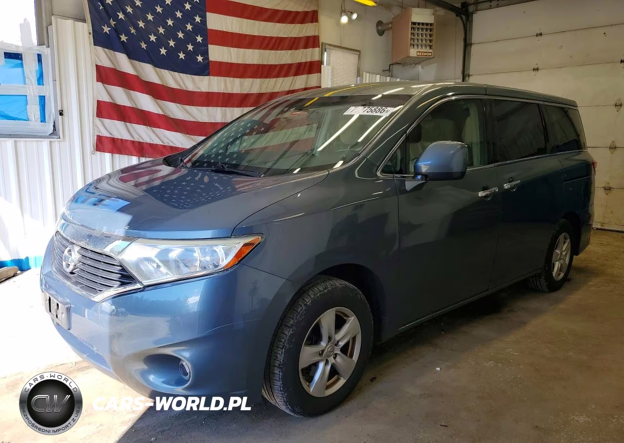 2012 Nissan Quest 3.5 S VIN:JN8AE2KP0C9045651 - 1