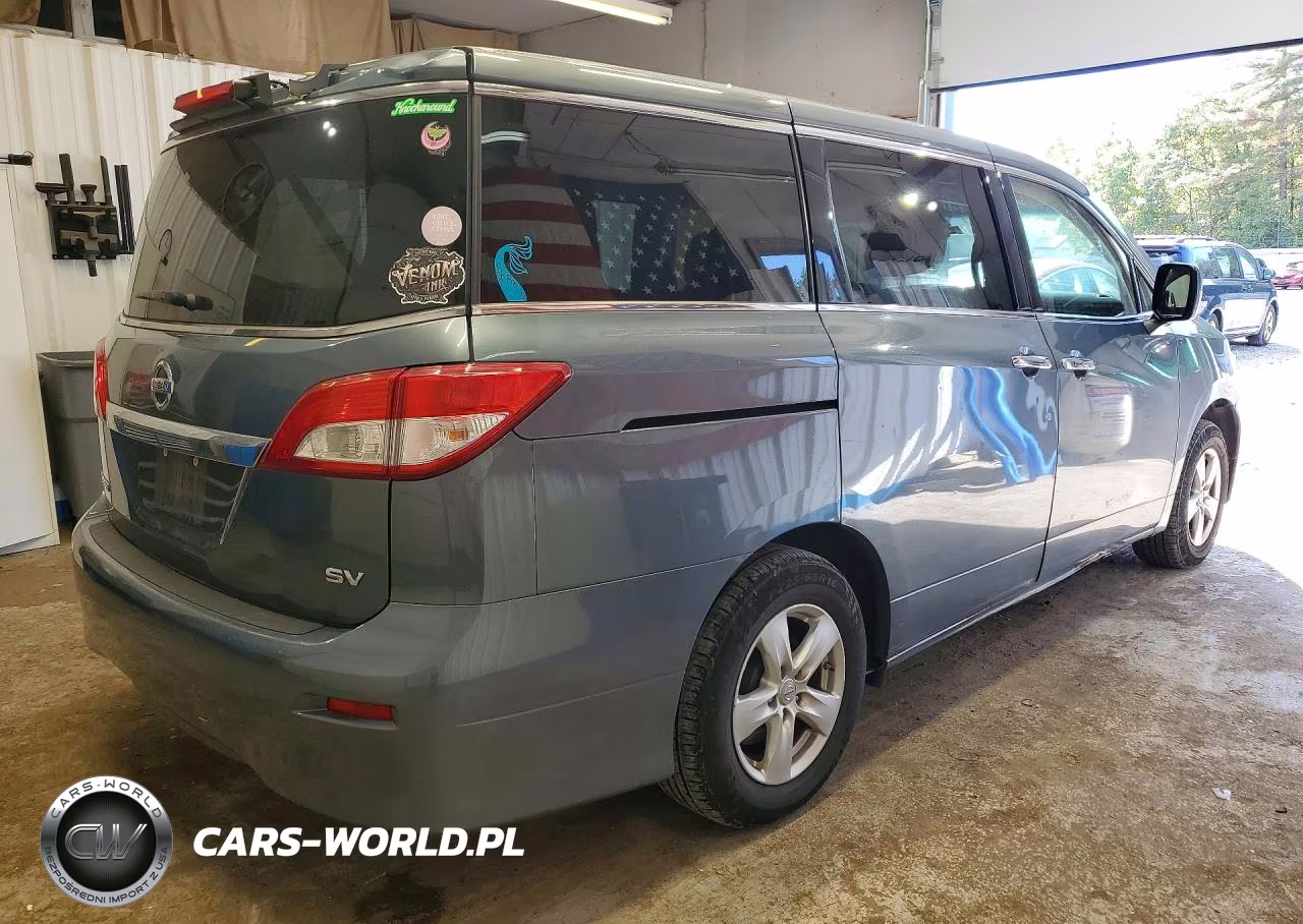 2012 Nissan Quest 3.5 S VIN:JN8AE2KP0C9045651 - 3