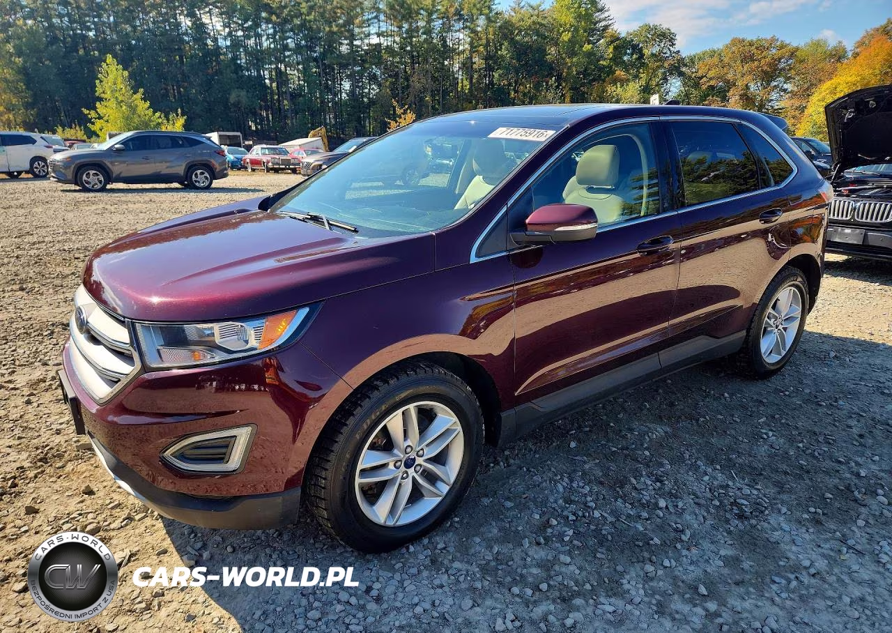 2017 Ford Edge Sel VIN:2FMPK4J99HBB70909 - 1