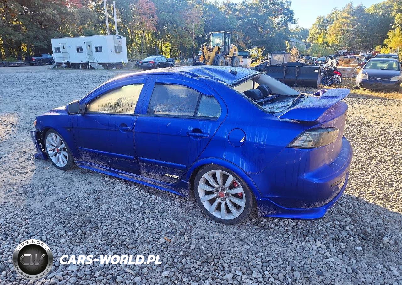 2008 Mitsubishi Lancer Gts VIN:JA3AU86U28U042481 - 2