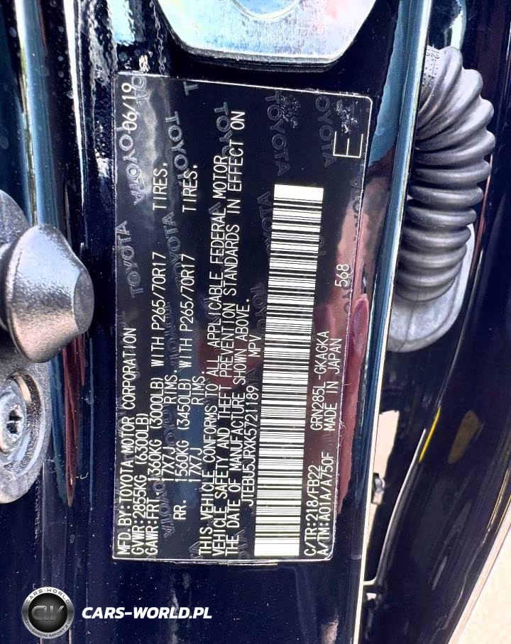 2019 Toyota 4Runner Sr5 VIN:JTEBU5JRXK5721189 - 12