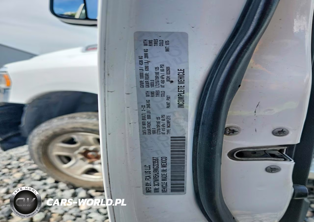 2022 Ram 2500 Tradesman VIN:3C7WR5HJ9NG223587 - 13