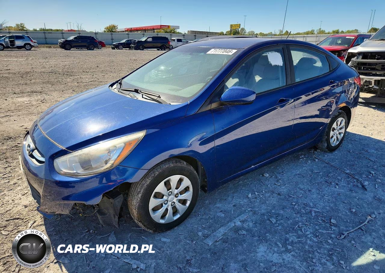 2016 Hyundai Accent Se VIN:KMHCT4AE2GU106423 - 1