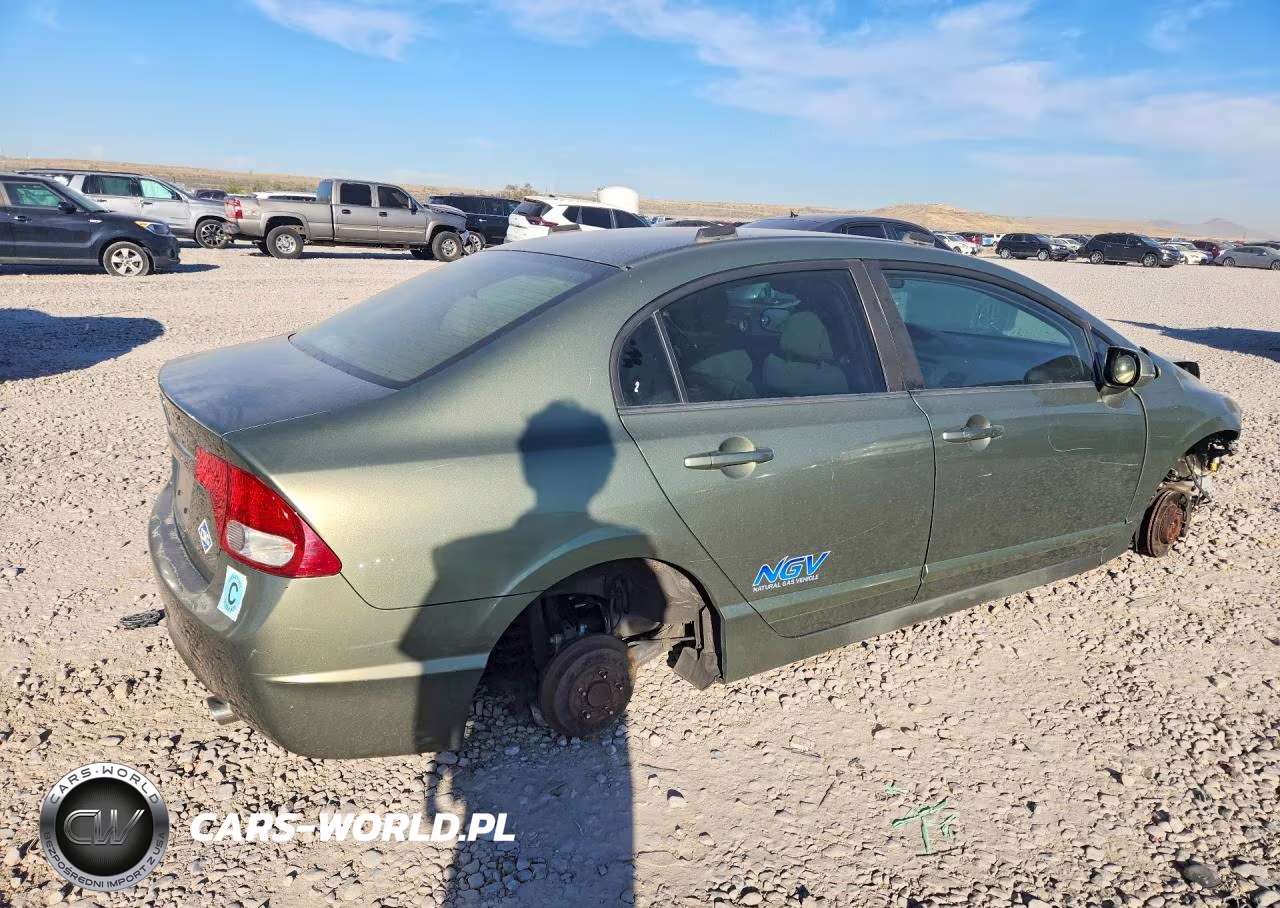 2009 Honda Civic Gx VIN:1HGFA46549L001425 - 3