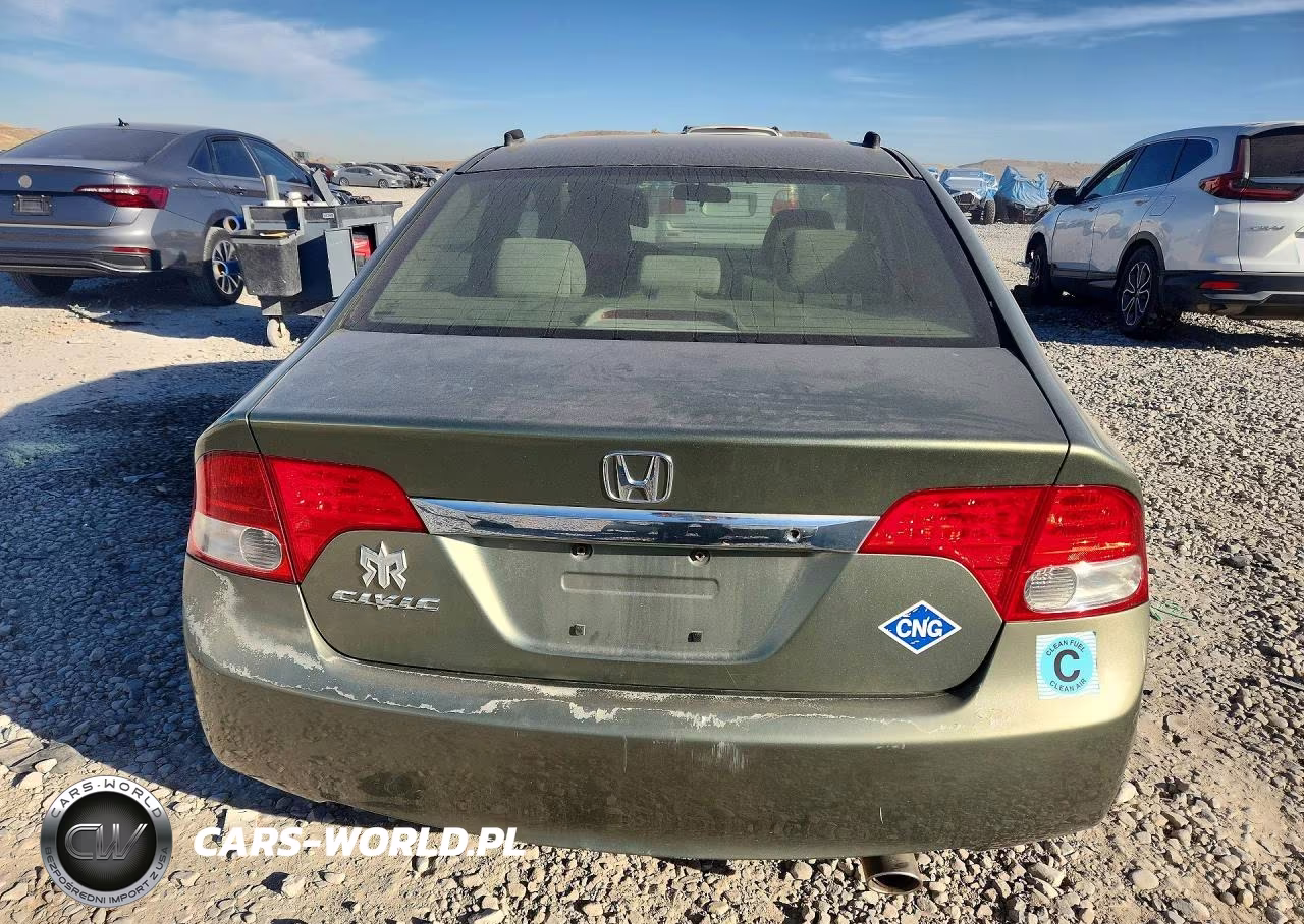 2009 Honda Civic Gx VIN:1HGFA46549L001425 - 6