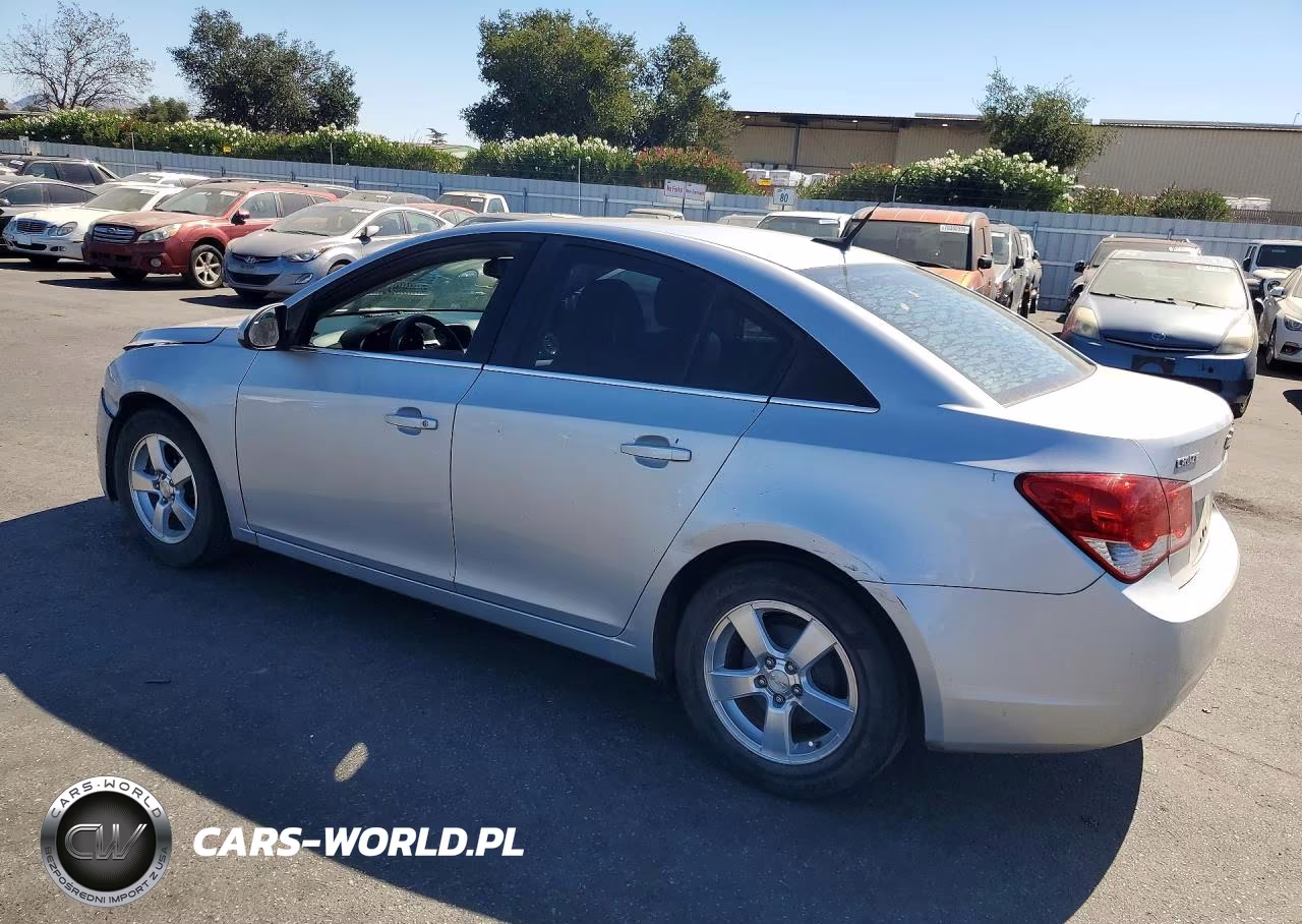 2012 Chevrolet Cruze Lt VIN:1G1PF5SC6C7103610 - 2