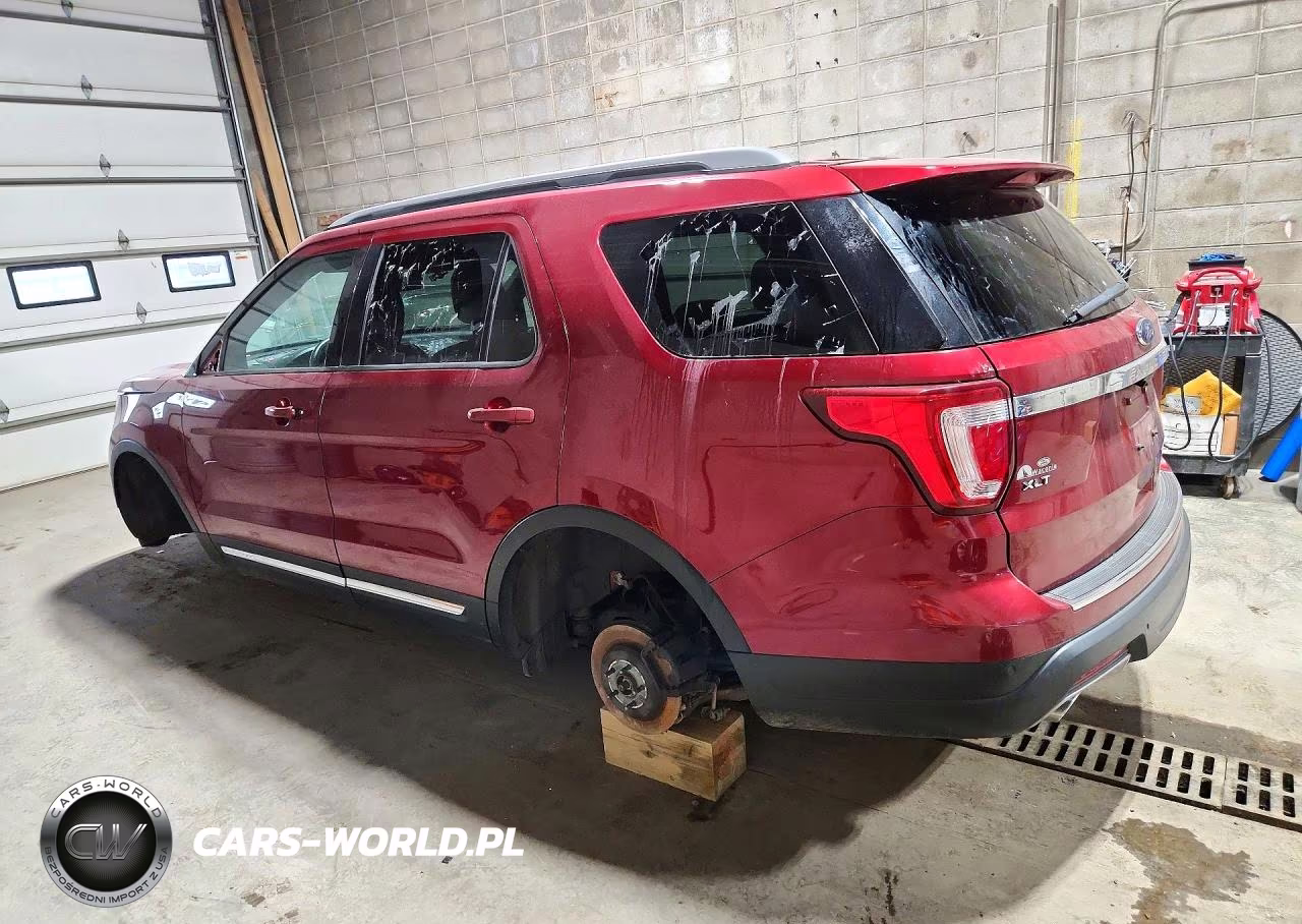 2018 Ford Explorer Xlt VIN:1FM5K8D86JGA68337 - 2