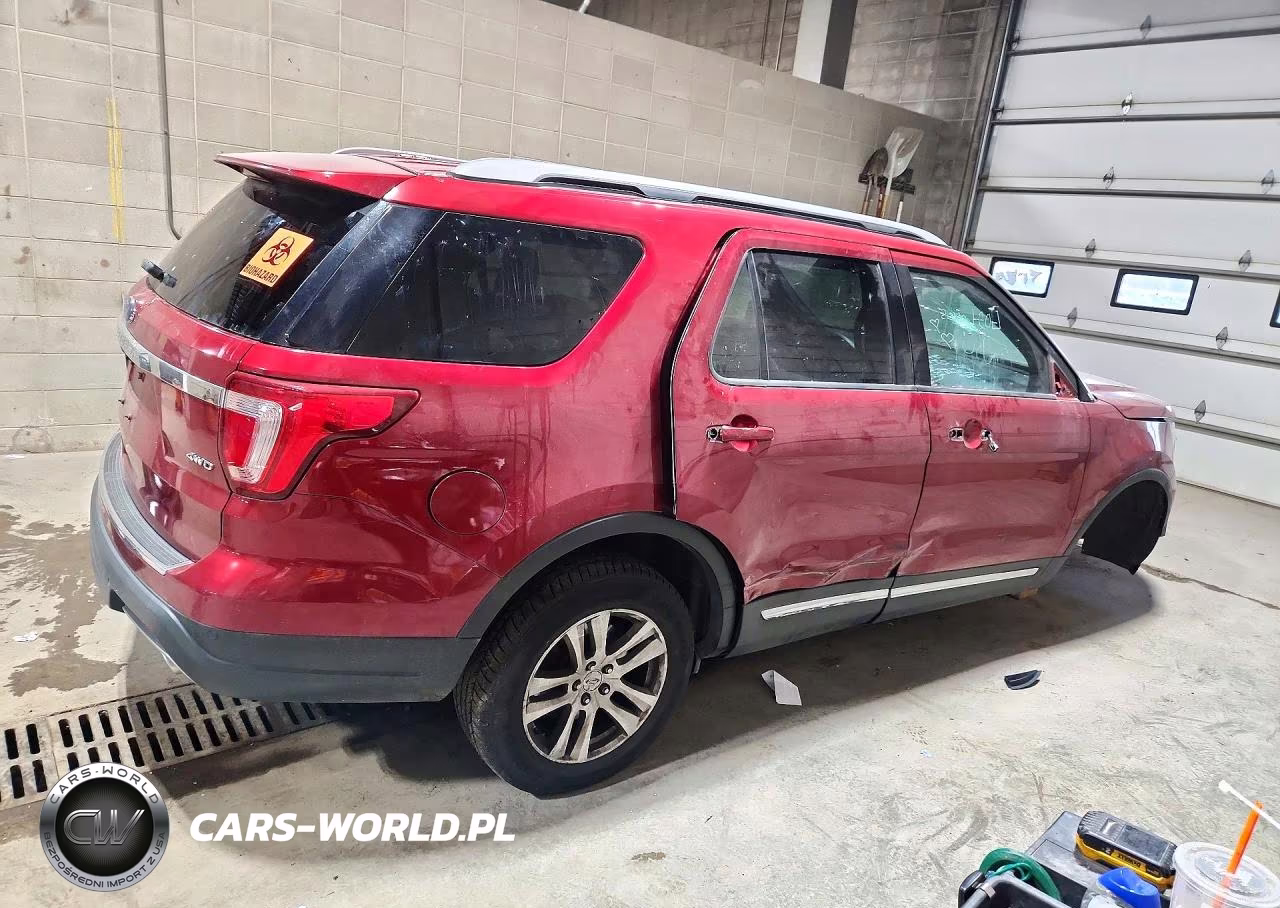 2018 Ford Explorer Xlt VIN:1FM5K8D86JGA68337 - 3
