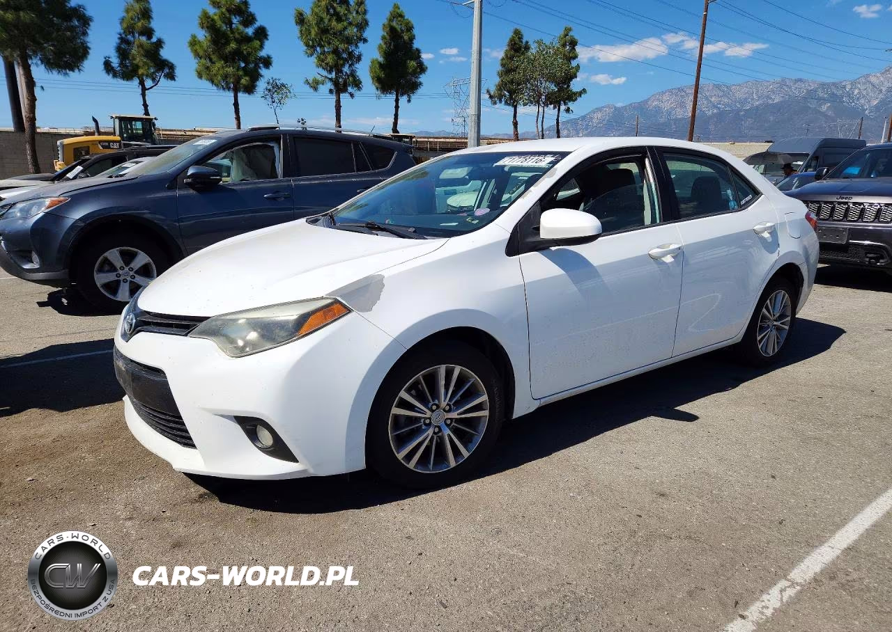 2015 Toyota Corolla Le Plus