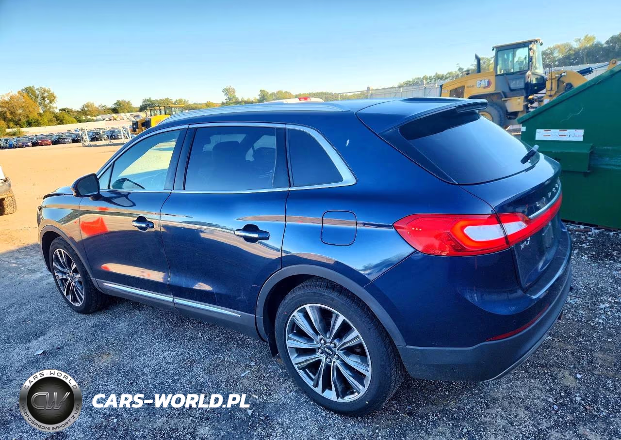 2017 Lincoln Mkx Reserve VIN:2LMPJ8LP3HBL37436 - 2