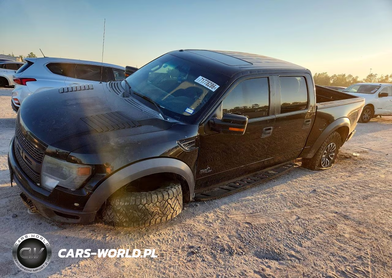 2013 Ford F150 Svt Raptor VIN:1FTFW1R60DFB30370 - 1