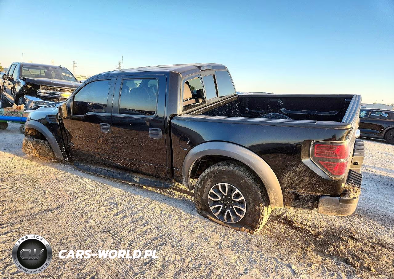 2013 Ford F150 Svt Raptor VIN:1FTFW1R60DFB30370 - 2