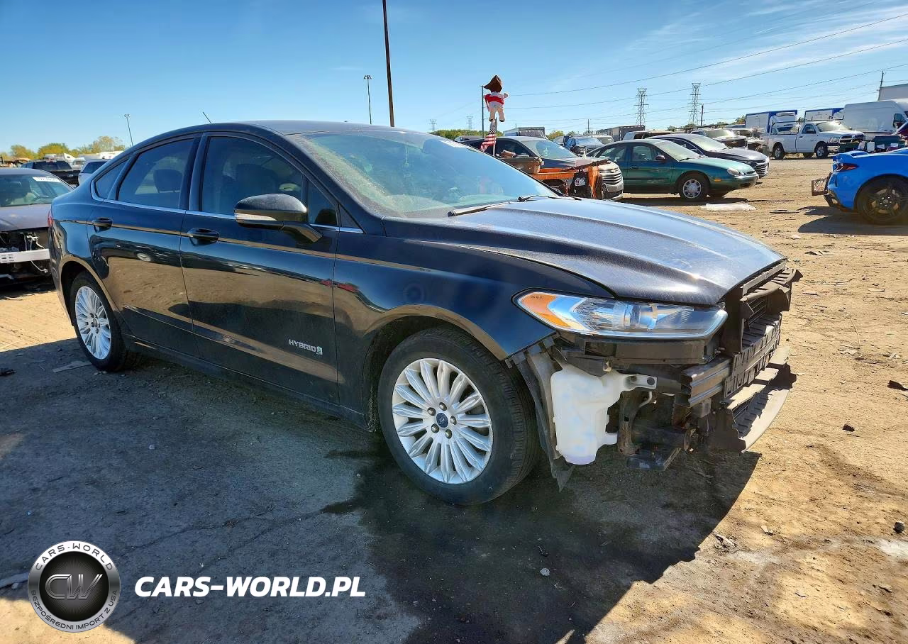 2014 Ford Fusion Se Hybrid VIN:3FA6P0LU8ER318501 - 4