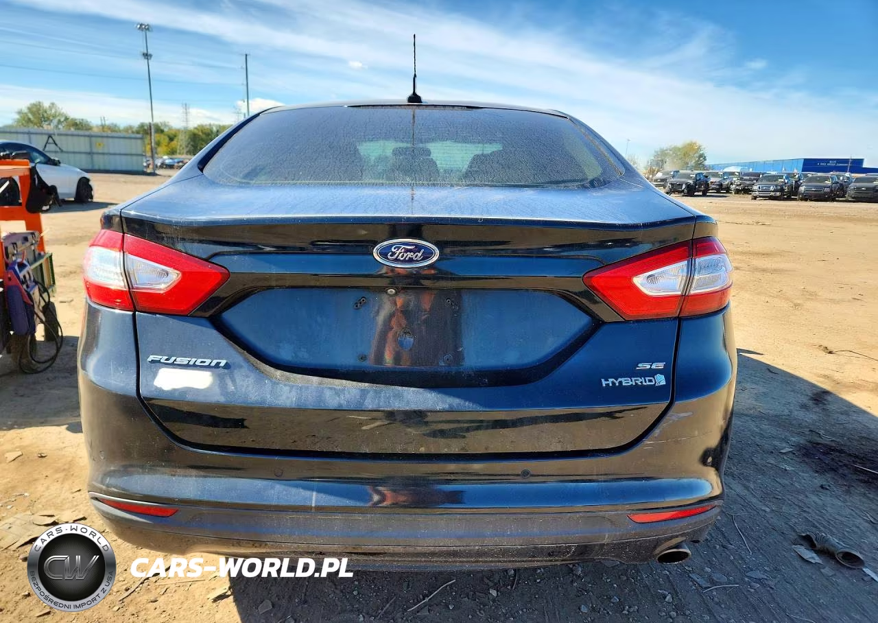 2014 Ford Fusion Se Hybrid VIN:3FA6P0LU8ER318501 - 6